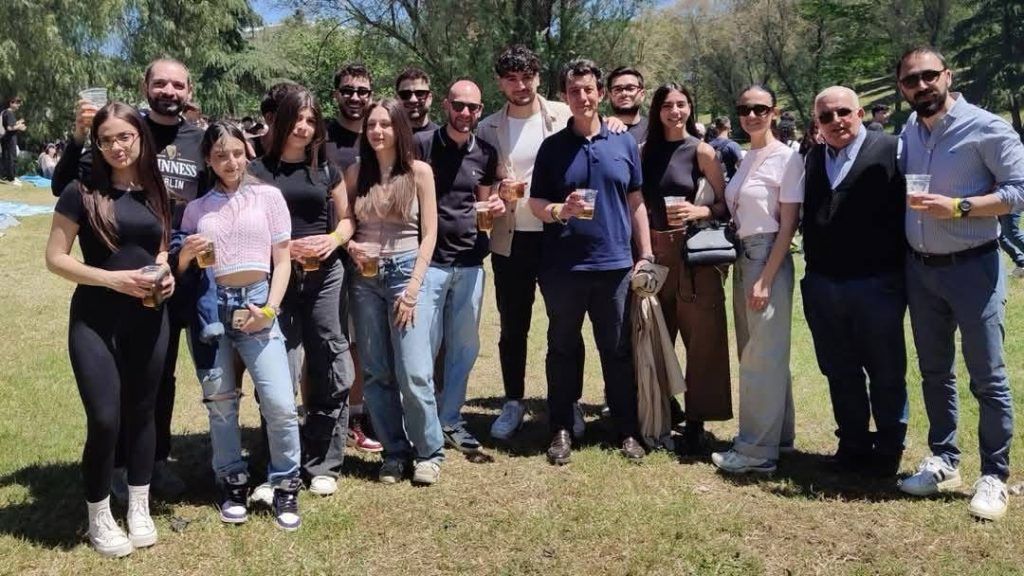 Amministrative Rende, Marco Ghionna a tutta birra al Parklife
