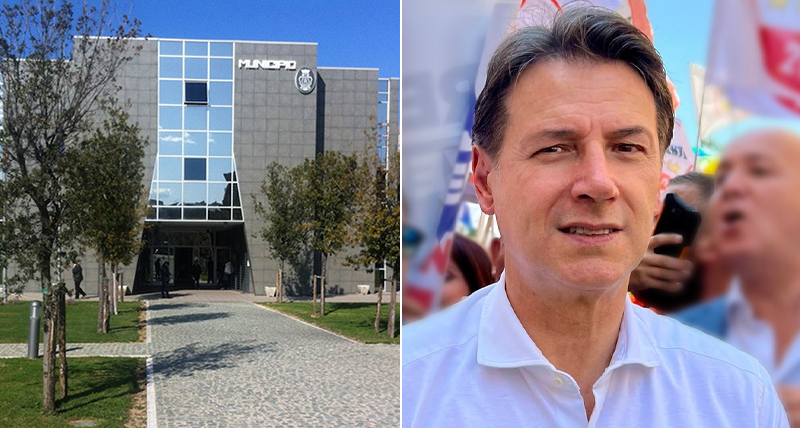 Giuseppe Conte a Rende