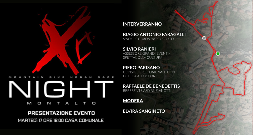 Conferenza di presentazione XC Night Montalto Uffugo 17 giugno 2025