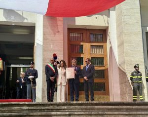 Franz Caruso alla Festa della Repubblica di Cosenza