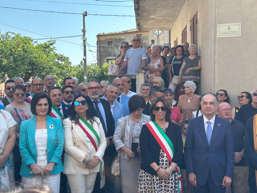 San Benedetto Ullano in festa per la visita del Presidente dell'Albania Bajram Begaj