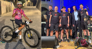 XC Night Montalto Uffugo il primo classificato Tony Vigoroso e un momento delle premiazioni
