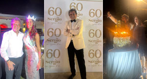 Sergio Mazzuca, un compleanno scintillante nella sua villa di Cosenza
