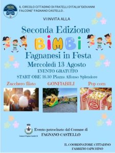 Bimbi fagnanesi in festa