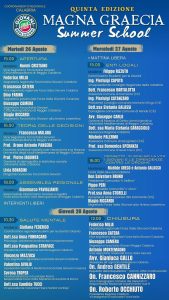 Magna Graecia Summer School Forza Italia