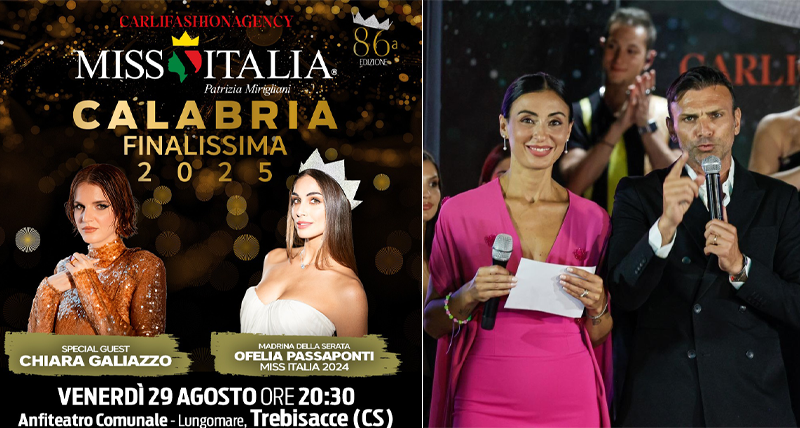 Miss Italia Calabria, la finalissima approda a Trebisacce