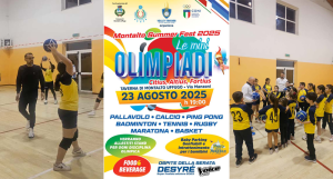 Taverna di Montalto Uffugo, c’è grande attesa per le “Le mini olimpiadi” di sabato 23 agosto