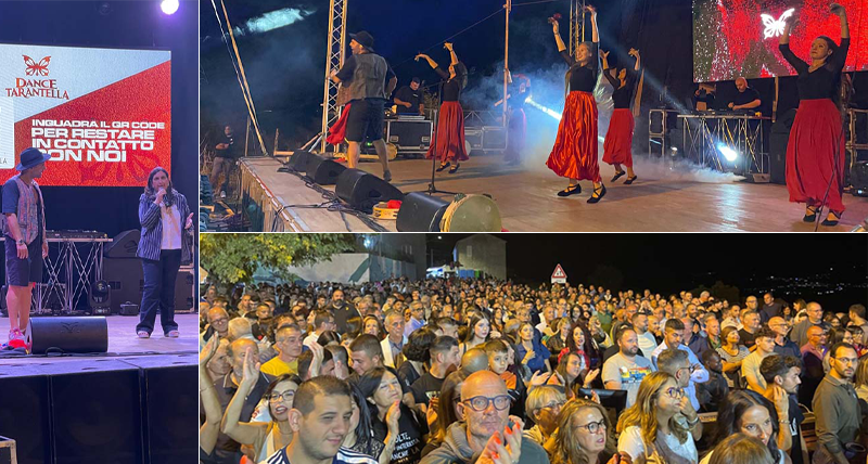 La Dance Tarantella di Lattarico fa il pienone, grande divertimento per migliaia di persone