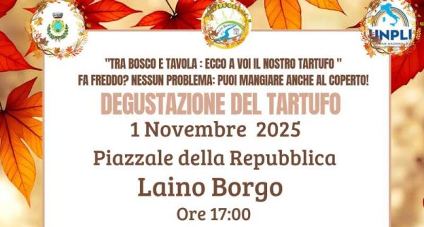 Laino Borgo e il tartufo del Pollino: “Tra bosco e tavola” il primo novembre