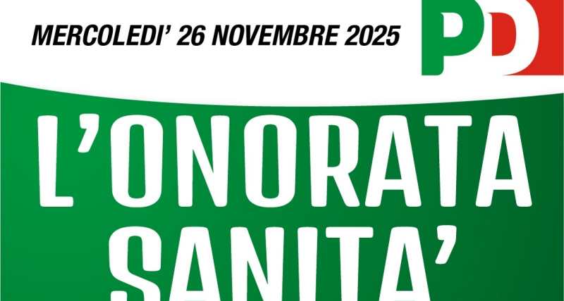 incontro sulla sanità del pd cosenza