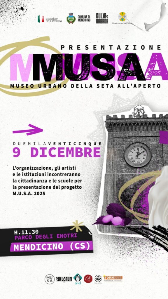 MUSA Museo Urbano della Seta all’aperto di Mendicino
