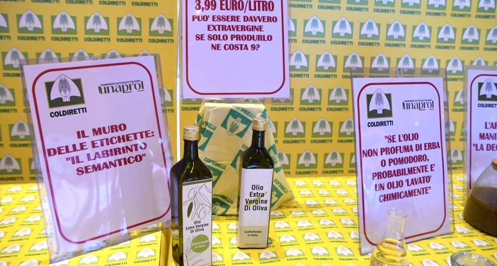 Made in Italy, allarme Coldiretti: nel 2025 mezzo miliardo di chili di olio straniero in Italia