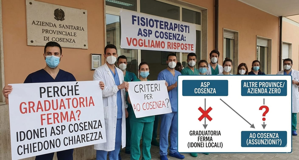 Comitato Fisioterapisti Idonei Graduatoria ASP Cosenza
