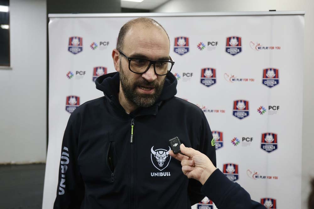 Pirossigeno Cosenza Basket: coach Manu Gallo