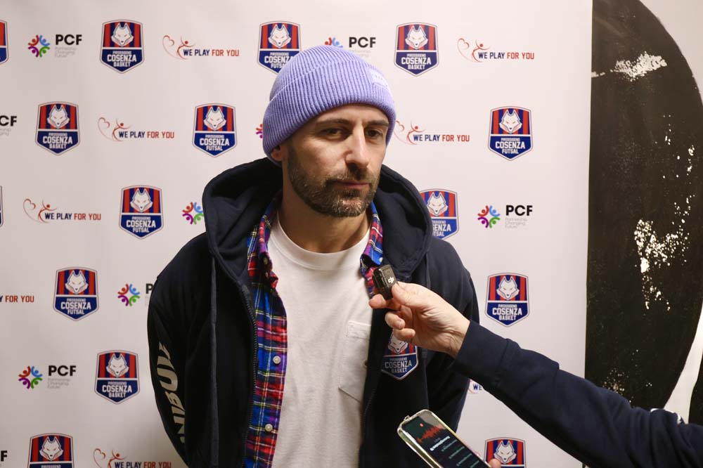 Pirossigeno Cosenza Basket: il capitano Simone Ginefra