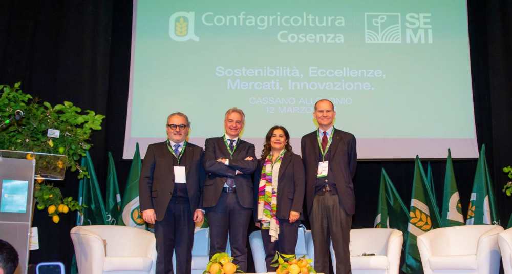 Confagricoltura, Giansanti a Cassano: «Agricoltori resilienti, ma meritiamo più attenzione»