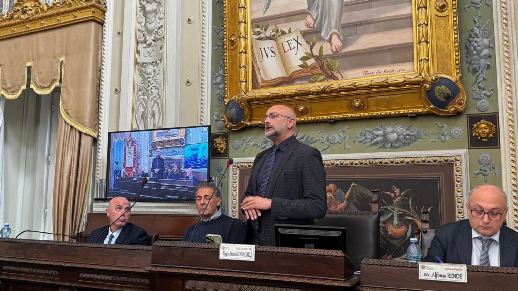 Biagio Faragalli giuramento Provincia di Cosenza