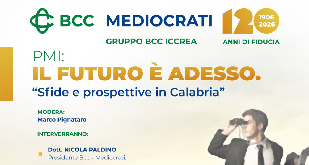 A Rende il 9 marzo un confronto sul futuro delle PMI in Calabria