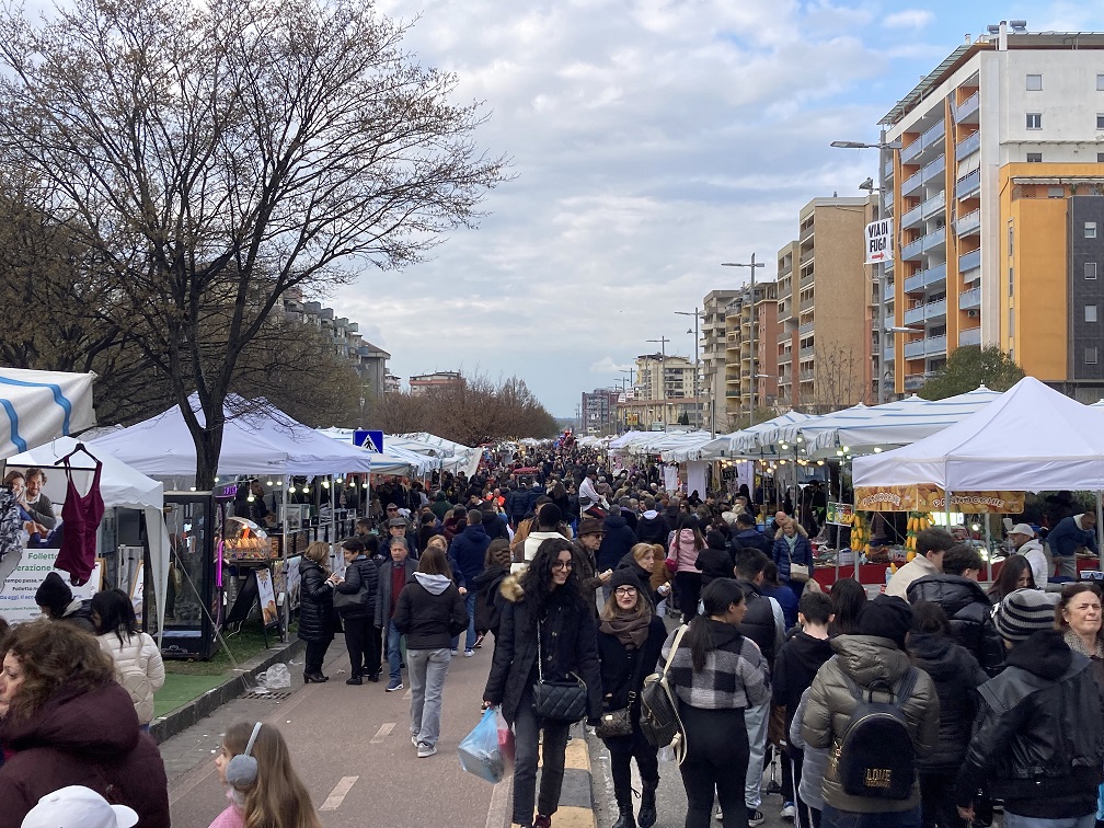 Ultimo giorno della Fiera di San Giuseppe a Cosenza