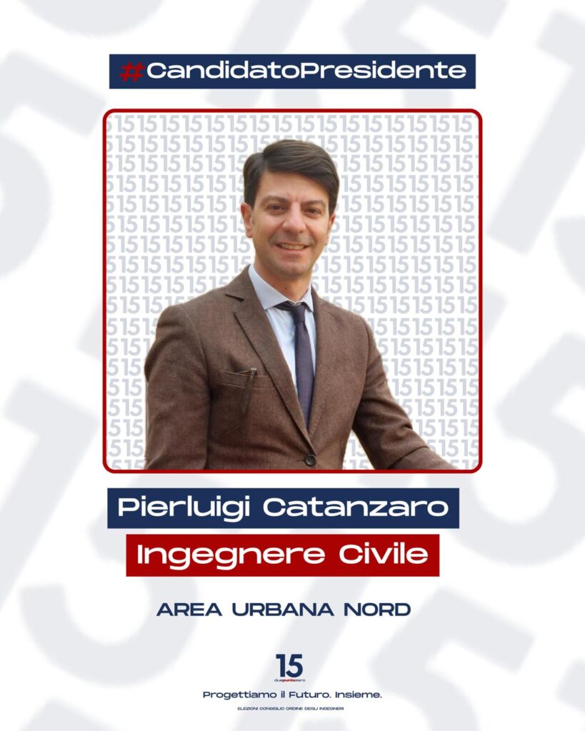Pierluigi Catanzaro, candidato a Presidente