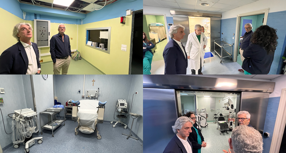 Blitz del Commissario Asp De Salazar all'Ospedale di Cetraro