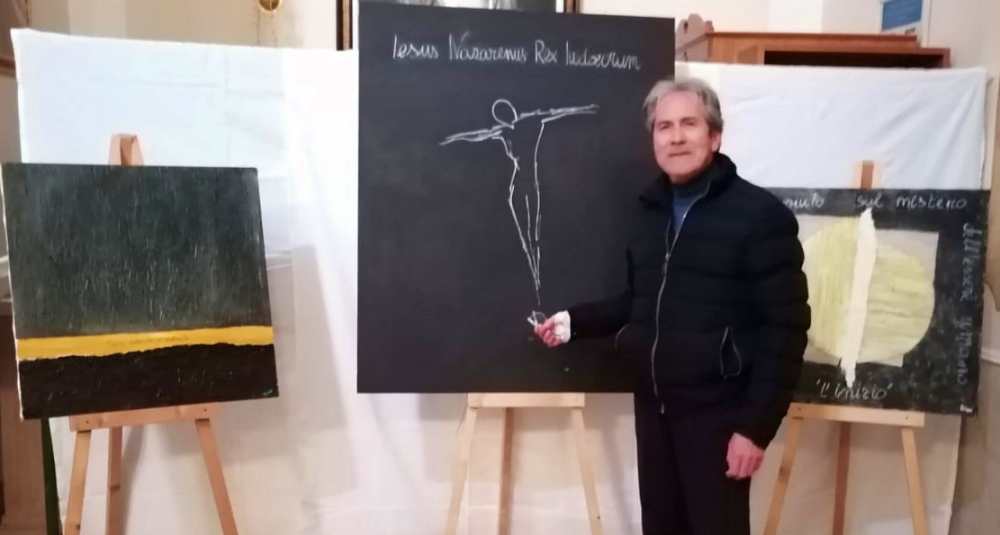 Un’urlo di luce a Lauropoli: Enzo Palazzo accende il Trittico nella Chiesa della Presentazione