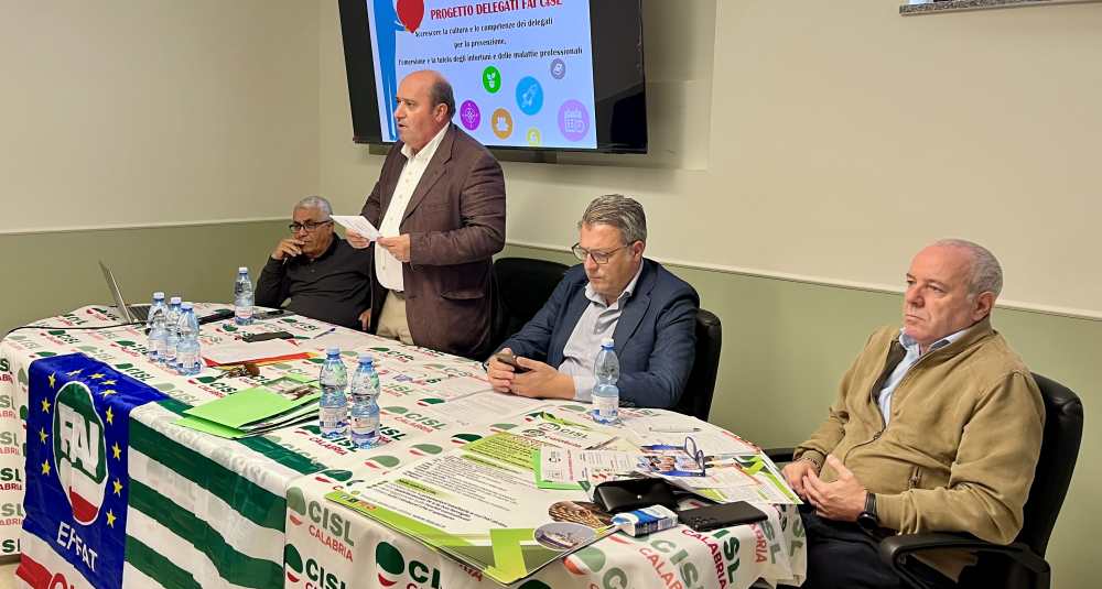 Sicurezza sul lavoro, protocollo FAI-INAS Calabria: al via il piano formativo su tutela e prevenzione