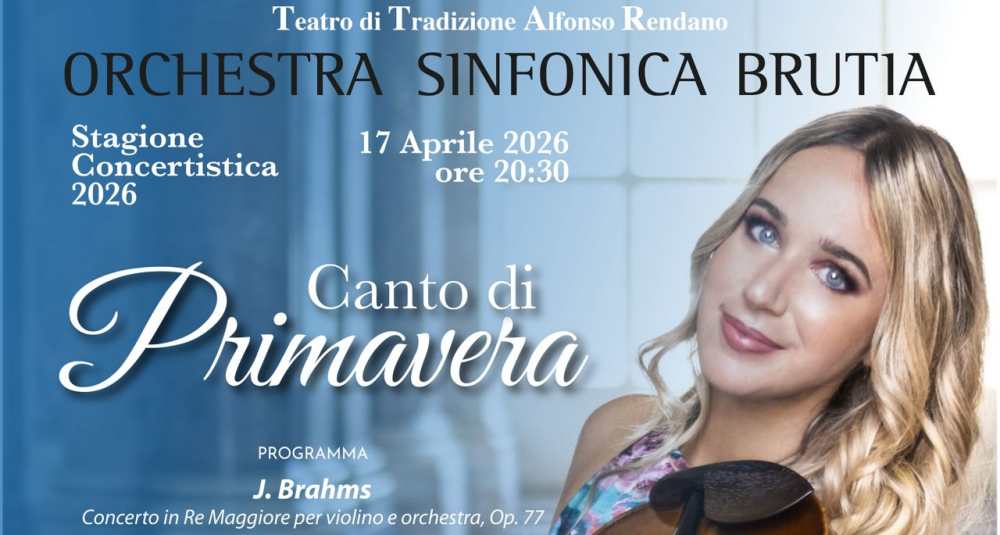 Anna Tifu e il Guadagnini del ‘700 al Rendano: il “Canto di Primavera” pronto a conquistare Cosenza