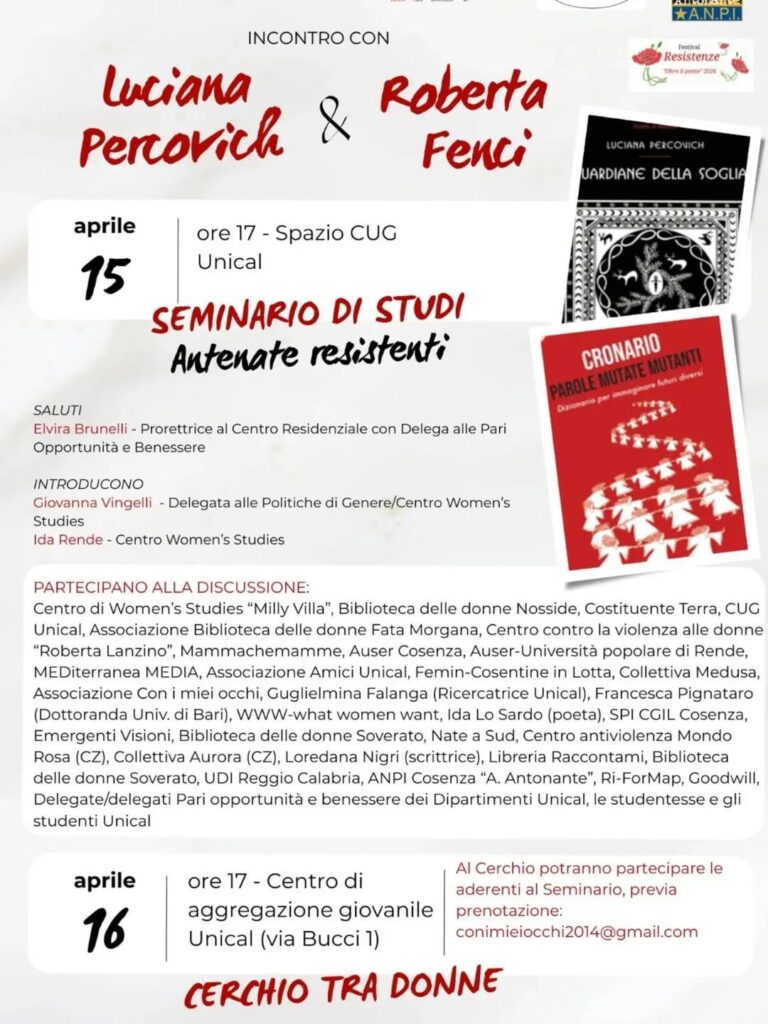 Locandina: Antenate Resistenti