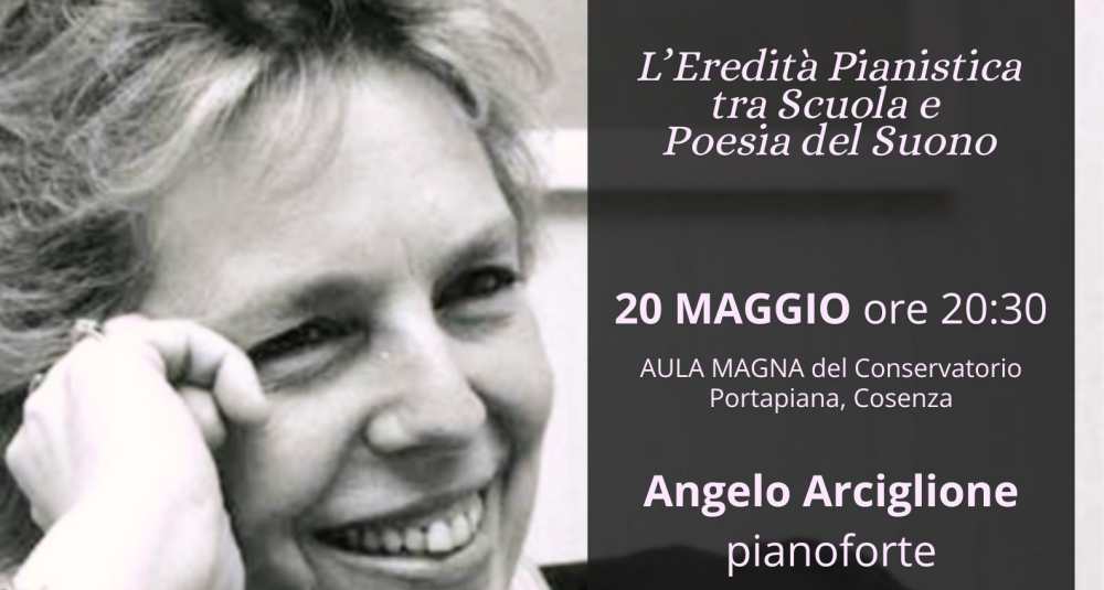 Cosenza, il pianista Angelo Arciglione in concerto per ricordare la leggendaria Maria Tipo
