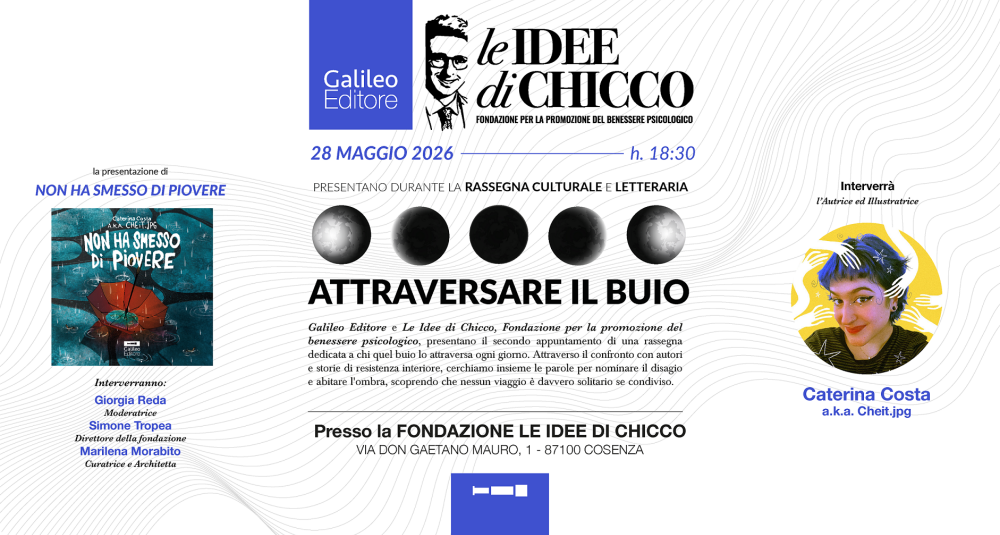 Cosenza, “Attraversare il buio”: il 28 maggio la graphic novel di Caterina Costa racconta la depressione