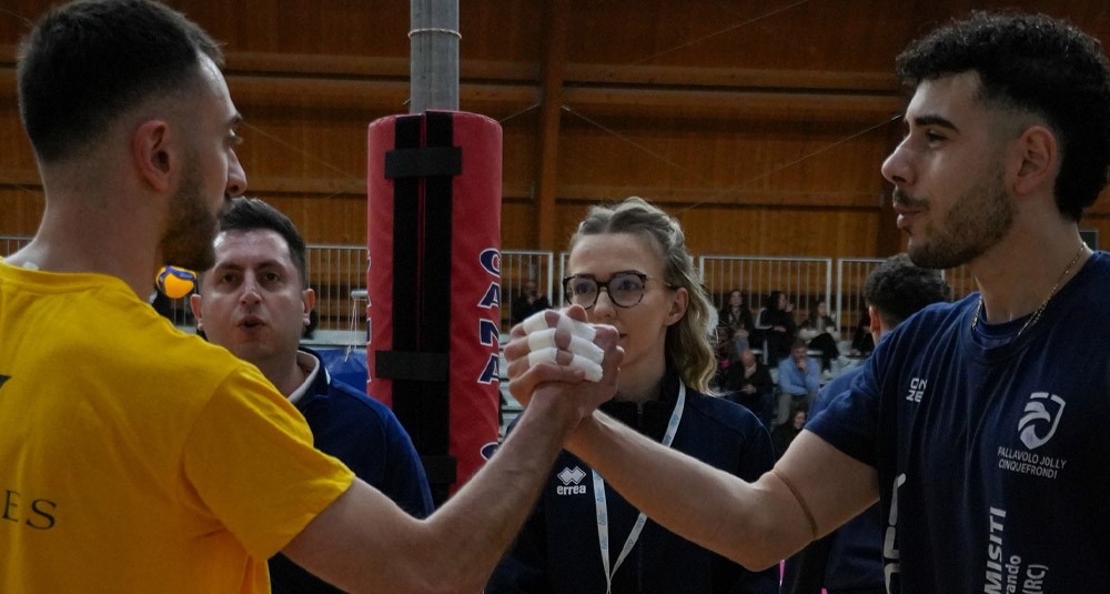Capitani Milani e Diper Pallavolo Milani e Cinquefrondi