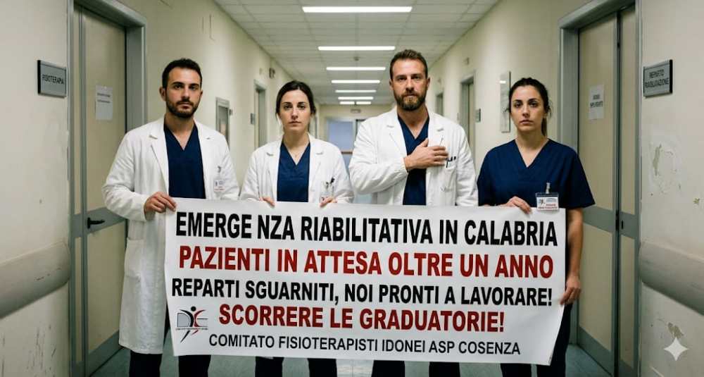 Liste attesa fisioterapia ASP Cosenza: la nota del Comitato Idonei contro i report di Azienda Zero