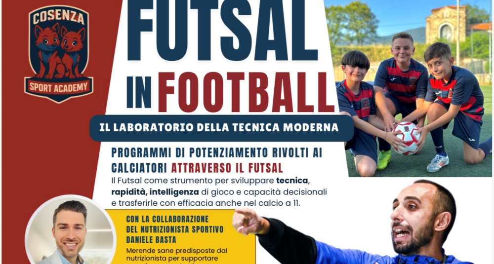 Futsal in Football: la risposta della Cosenza Sport Academy alla crisi del calcio italiano