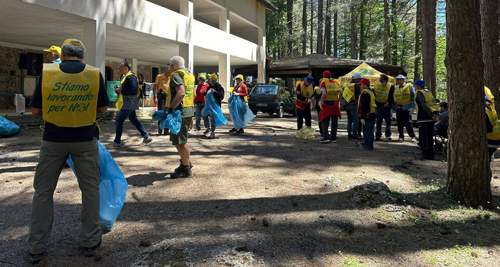 Giornata ecologica a Monte Cocuzzo: