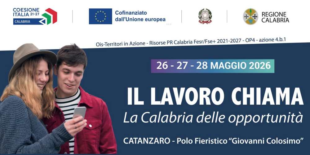 All’Ente Fiera di Catanzaro arriva “Il lavoro chiama”: in palio 400 posti