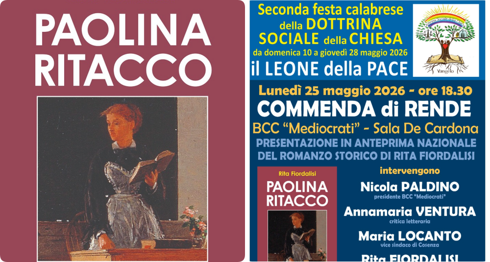 Paolina Ritacco, il vento della speranza nella Calabria del primo Novecento