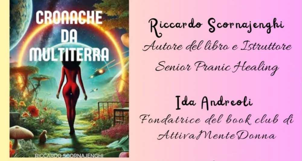 “Cronache da Multiterra”: Riccardo Scornajenghi presenta il suo libro alla Ubik di Cosenza