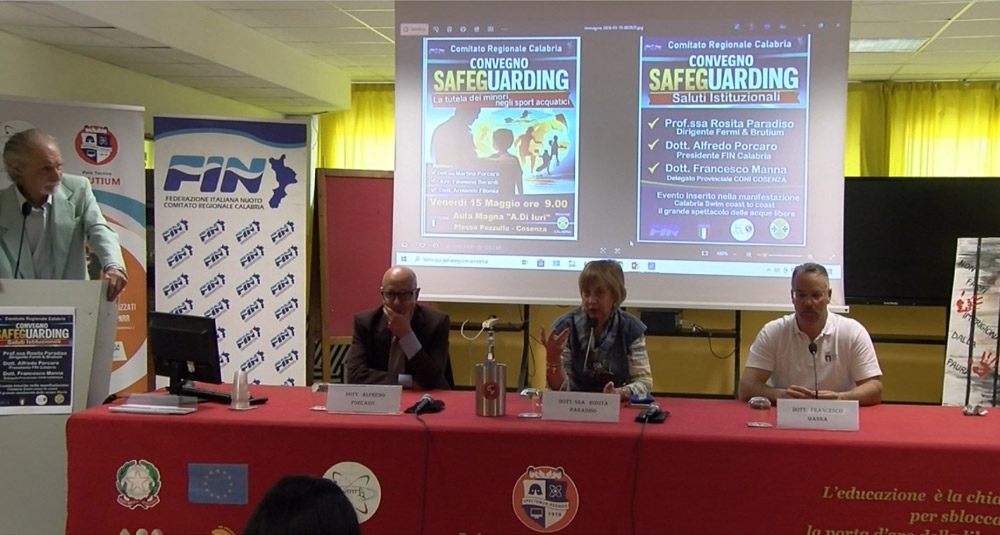 Safeguarding e sport d'acqua: a Cosenza il convegno della FIN Calabria per la tutela dei minori