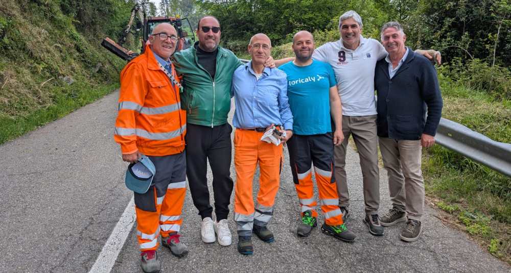 Successo per il Giro d’Italia a Cosenza: il Presidente della Provincia Faragalli ringrazia i Servizi tecnici