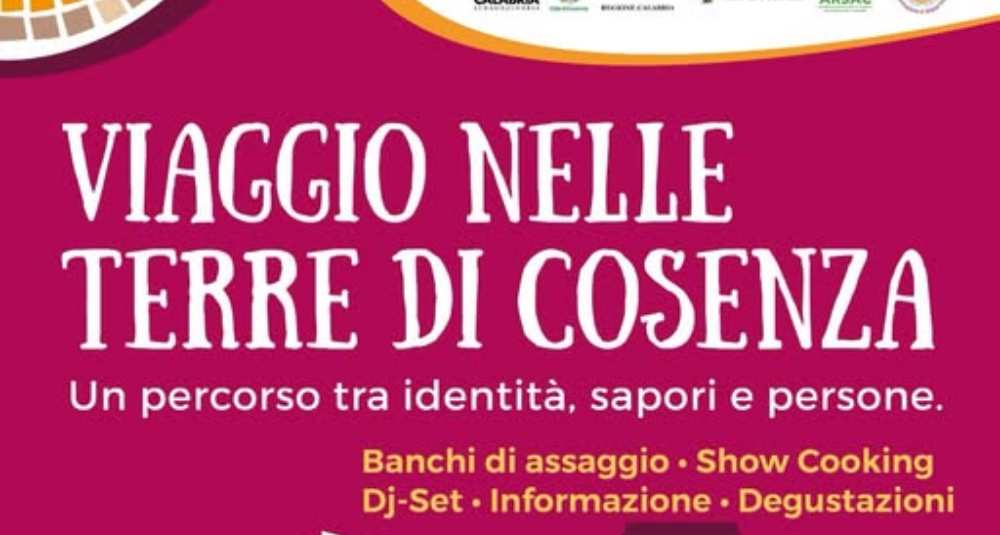 Turismo del gusto nel cuore della città: il 29 e 30 maggio si accende “Viaggio nelle Terre di Cosenza”