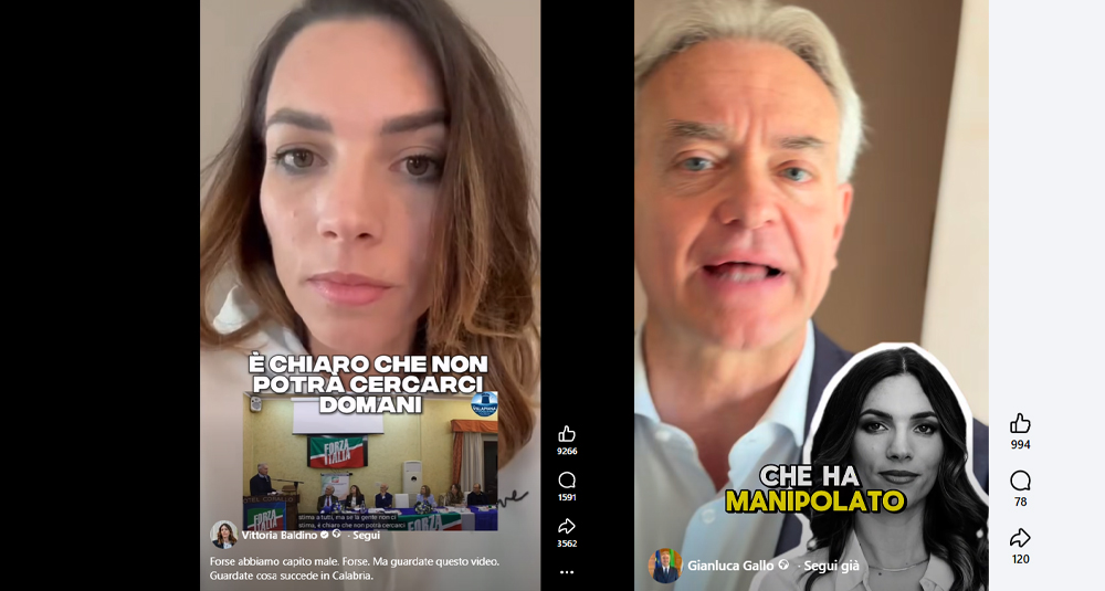 Vittoria Baldino VS Gianluca Gallo