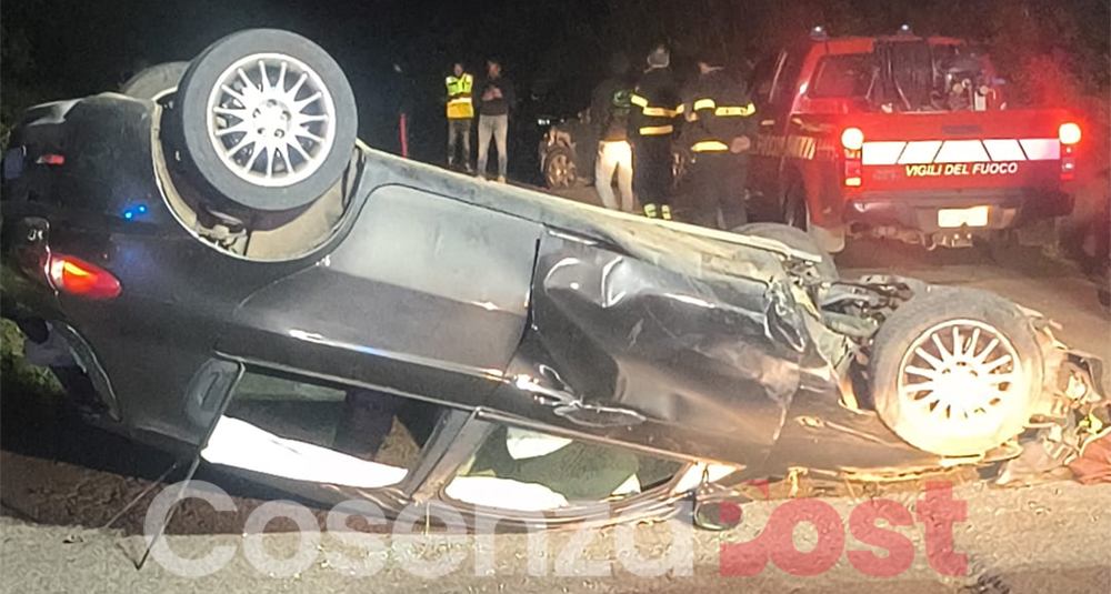 Incidente stradale Lattarico 2 maggio 2026