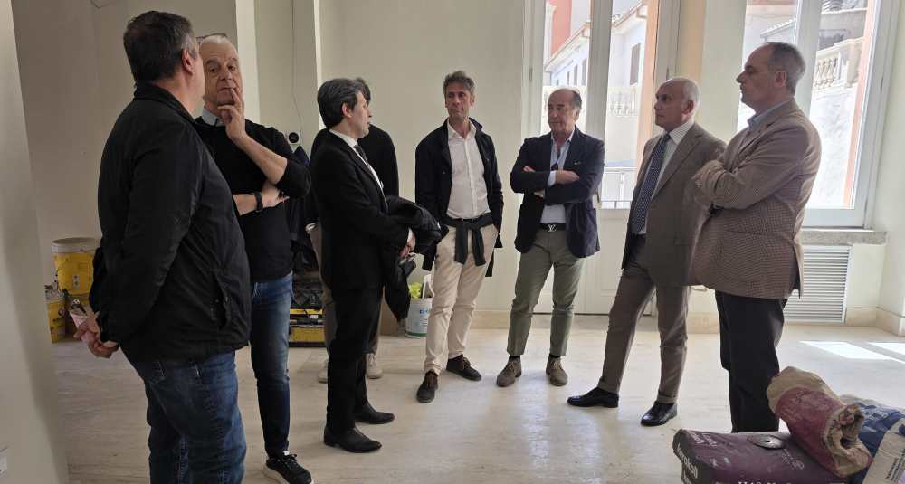 Biblioteca Civica di Cosenza, sopralluogo tecnico: Caruso accelera per il taglio del nastro