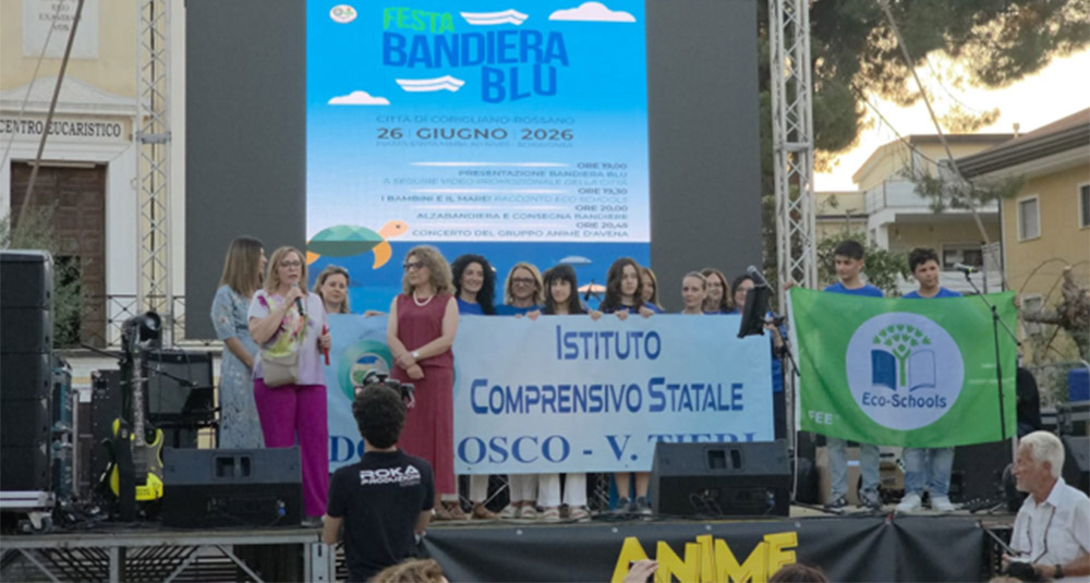 Corigliano Rossano, bandiera verde eco schools all’IC “Don Bosco - V. Tieri”