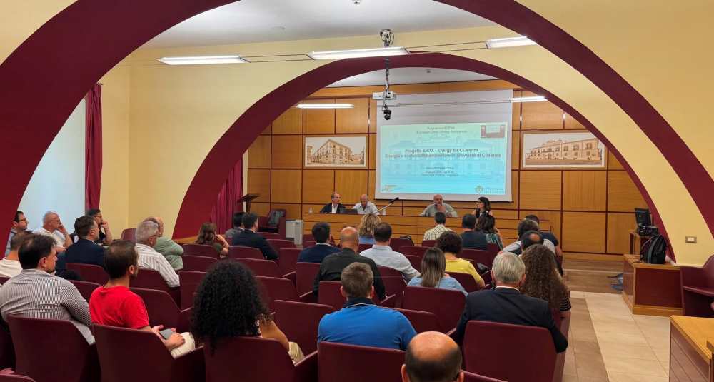 Energia e sostenibilità ambientale, la Provincia guida la sfida europea: al via E.CO. – Energy for Cosenza