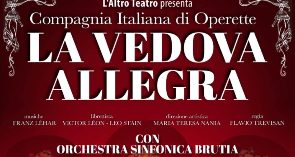 Lirica sotto le stelle a Cosenza: il 16 luglio alla Rendano Arena arriva “La Vedova Allegra”