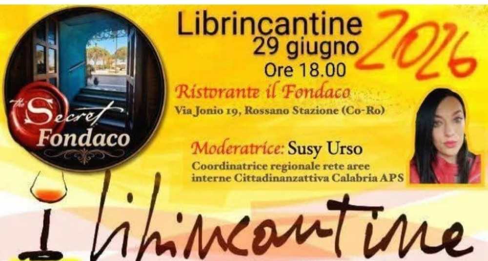 Cultura e identità a Corigliano-Rossano: il 29 giugno debutta la rassegna Librincantine