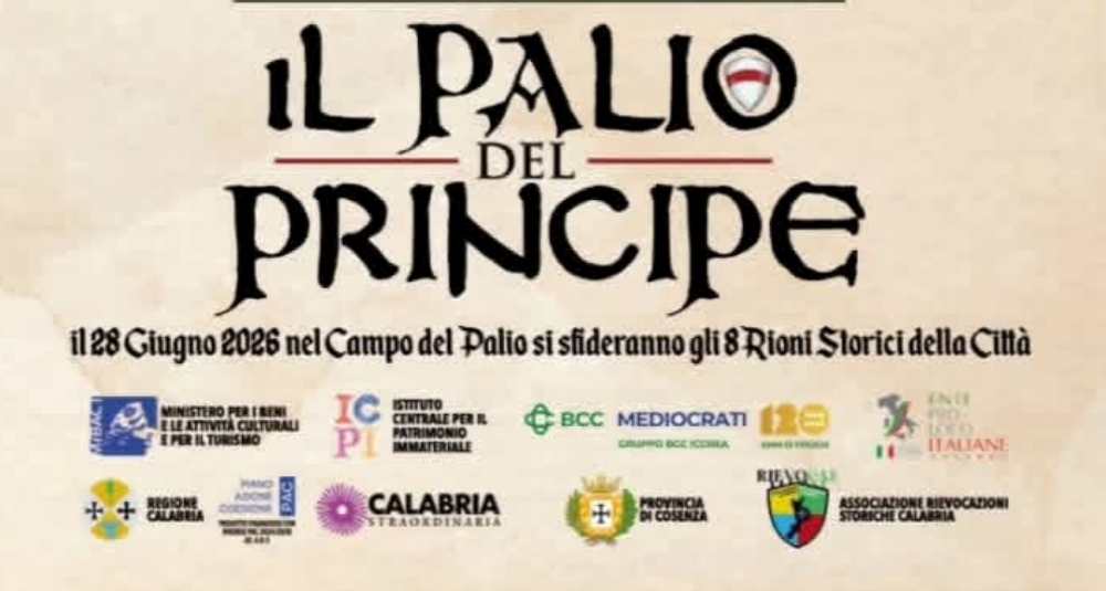Bisignano, tutto pronto per il Palio del Principe 2026: la sfida degli 8 rioni