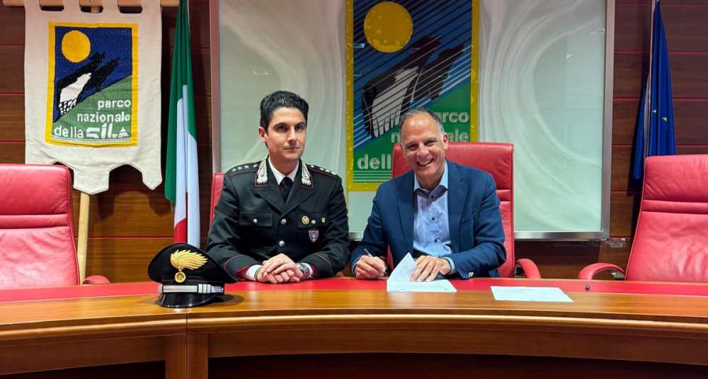 Parco della Sila, firmato il Piano Operativo 2026: 145mila euro ai Carabinieri Forestali per la tutela dei boschi